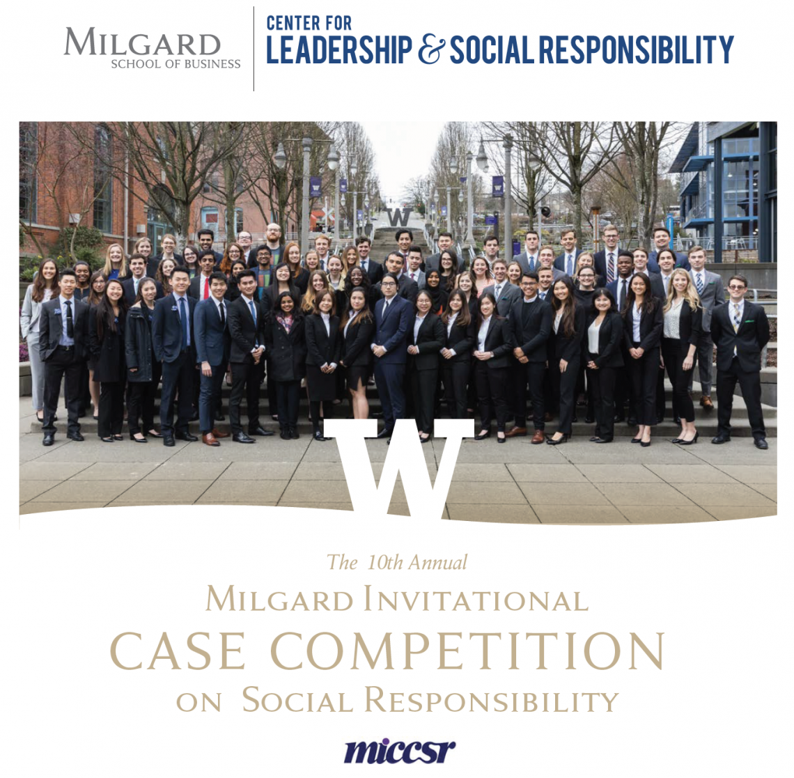 Call For The Milgard Invitation Case Competition On Social Responsibility  -